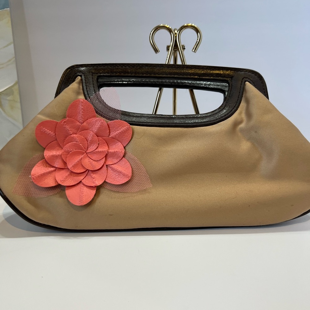 Victoria’s Secret Y2k vintage Tan and Pink Women's Clutch